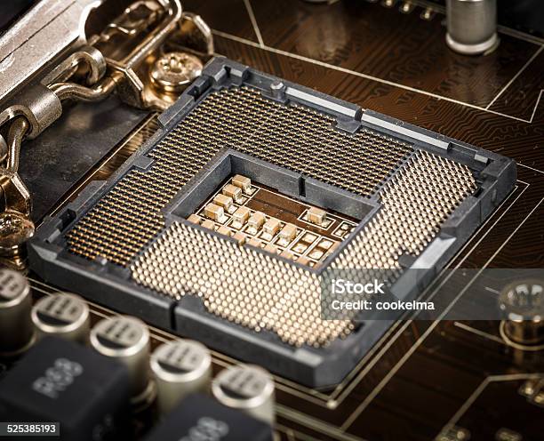 Modern Motherboard Stock Photo - Download Image Now - Business, CPU, Close-up