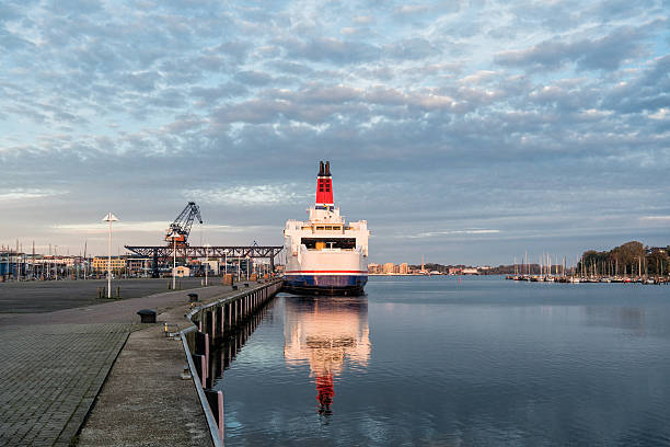 istock City port in Rostock 525385487
