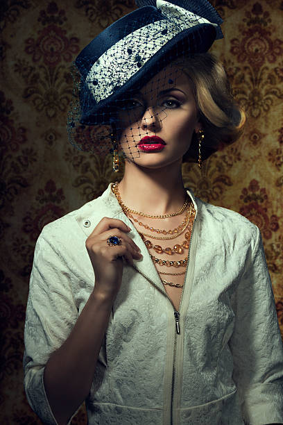 istock Young woman with style in jewelry 525416621