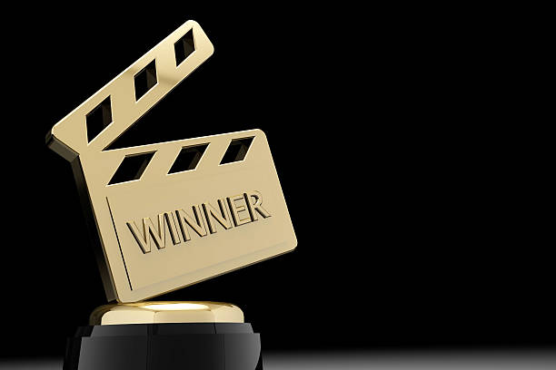 istock Film and cinema winners trophy 525419821