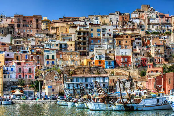 Harbour of Sciacca, Sicily