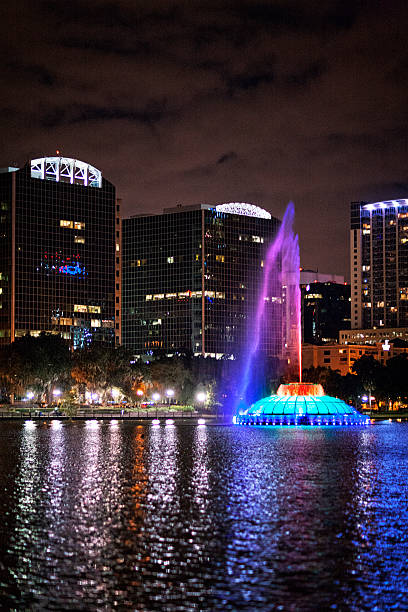 istock Orlando, Florida Skyline at Night 525432545