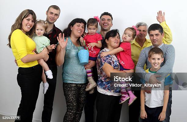 The Big Family Stock Photo - Download Image Now - Active Seniors, Adult, Asian and Indian Ethnicities