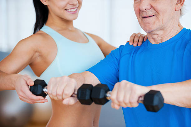 istock On the right way to recovery. 525434941