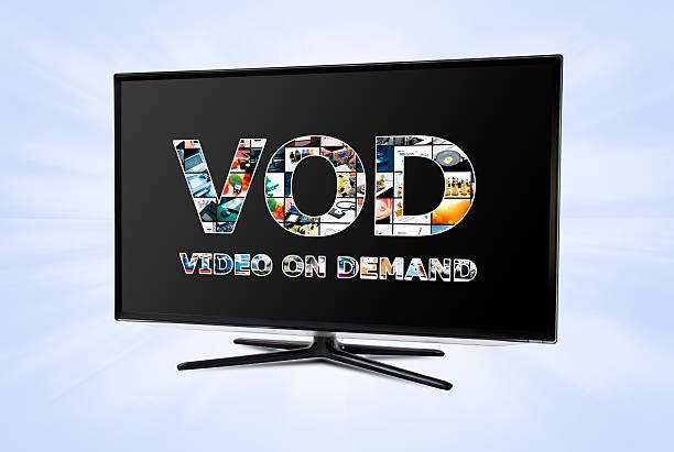 istock Video on demand VOD service on smart TV 525435105