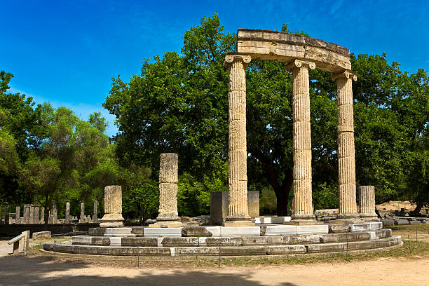 Archaeological Site of Olympia stock photo