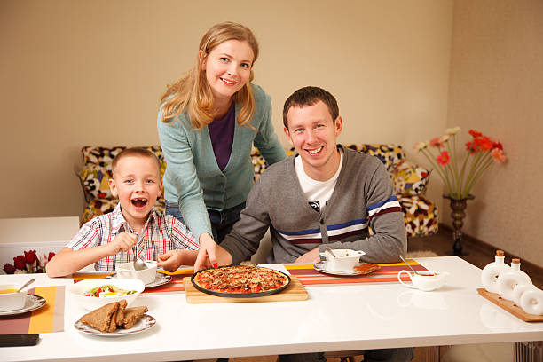 Famiglia felice - foto stock