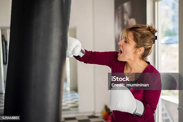 Tough Lady Who Boxing Stock Photo - Download Image Now - 20-29 Years, Adult, Adults Only