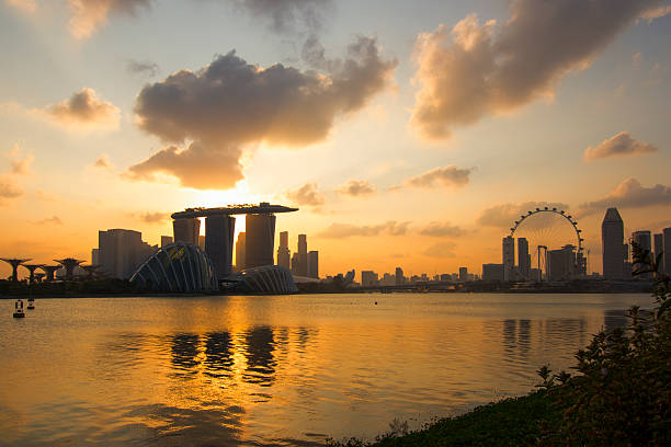 istock Singapore city skyline 525450249