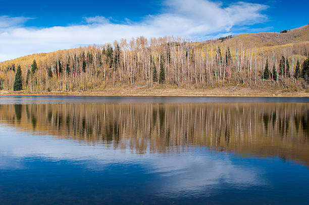istock reflect lake, buckle lake, colorado 525451295