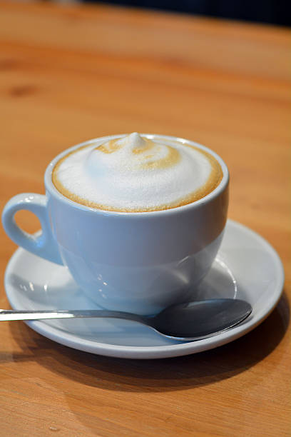 istock Coffee.Cup Of Cappuccino On The Wooden Table. 525451483