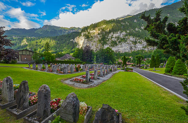 istock Lauterbrunnen cemetery 525452633