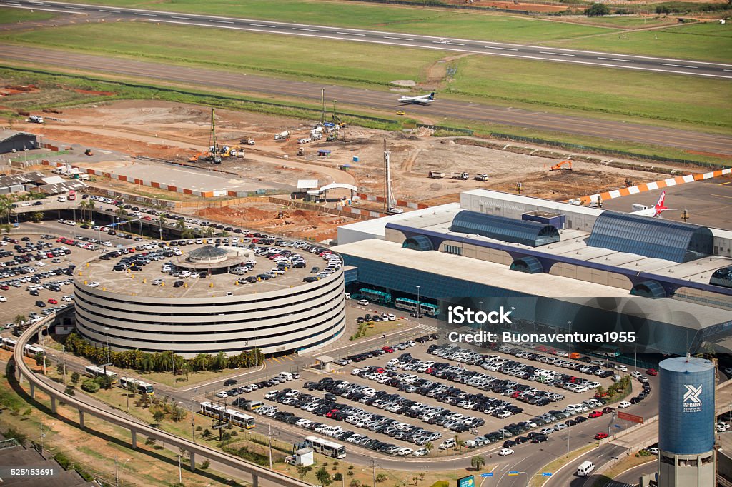 cheerful harbor 2014 - porto alegre, brazil. Airport Stock Photo