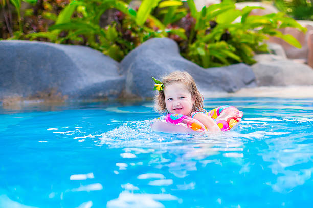 istock Baby in a swimming pool 525454637