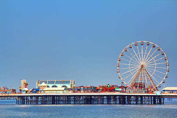 roda-gigante - blackpool pier - fotografias e filmes do acervo