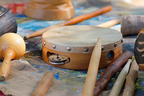 istock Wooden Tambourine 525479106
