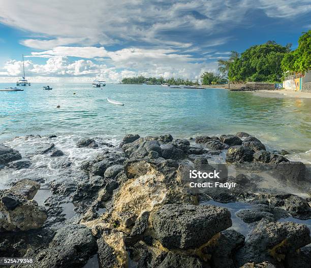 Pereybere Mauritius Stock Photo - Download Image Now - Beach, Beauty In Nature, Blue
