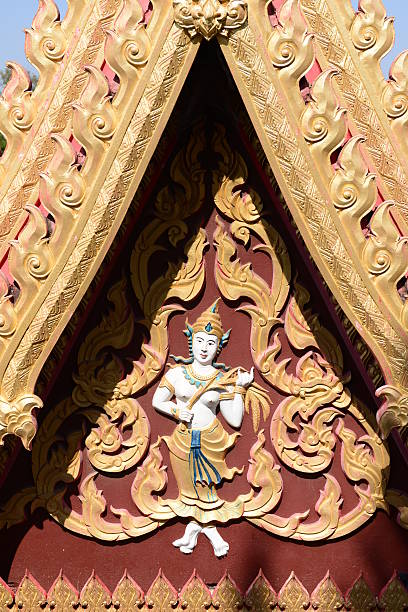 istock Thai art angel sculpture 525482848