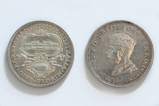 istock Australian One Florin Coin 1927 525485214