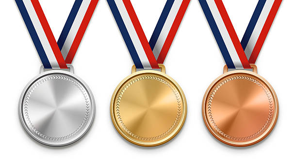 istock French Ribbon Medals 525486718