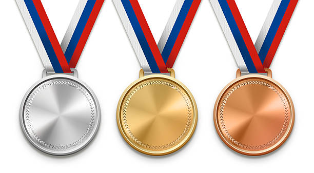 istock Russian Ribbon Medals 525487418