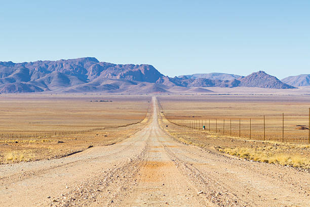 istock The D707, scenic road  through the Tiras mountains, Namibia 525492440