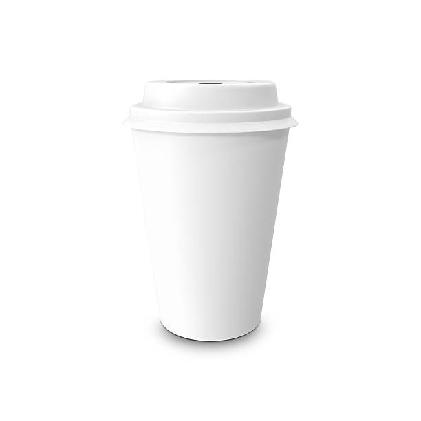 istock Mock-up take-out coffee in thermo cup. Isolated on 525493118