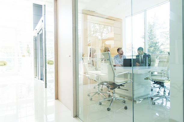 istock Young multiracial people in the office 525500018