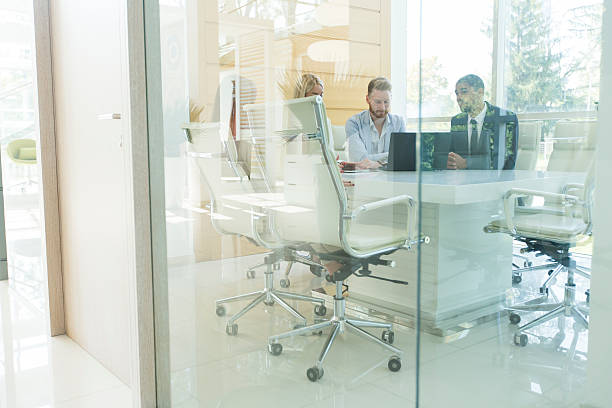 istock Young multiracial people in the office 525500062