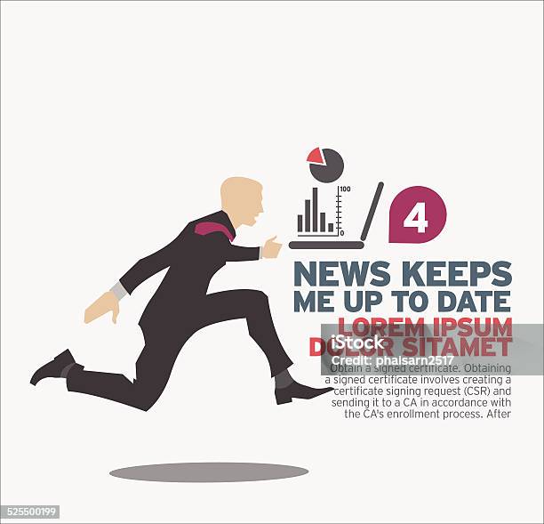 News Keeps Me Up To Date Illustrator Stock Illustration - Download Image Now - Adult, Bathroom, Business