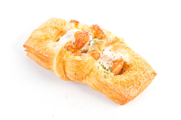 istock Smoke sausage Danish pastries 525502395