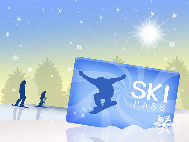 스키복 산길 - mountain skiing ski lift silhouette stock illustrations
