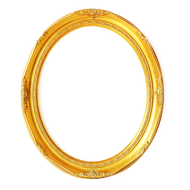 istock antique golden frame isolated on white background 525507465