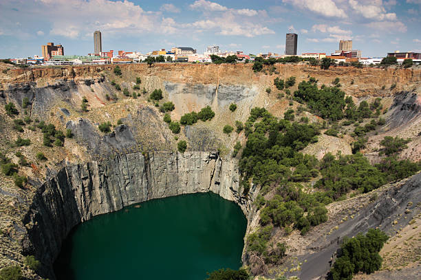 The Big Hole stock photo