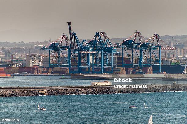 Harbor In Naples Stock Photo - Download Image Now - Business, Cargo Container, Carrying