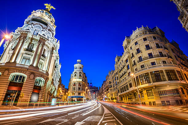 istock Madrid, Spain Gran Via Cityscape 525512873