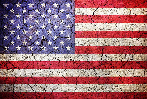 istock USA flag painted on grunge wall 525514955