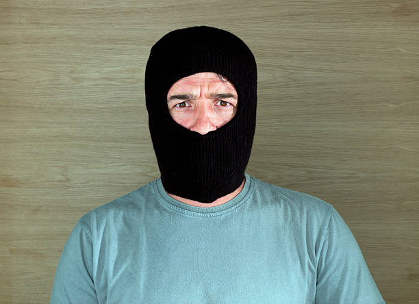 istock Burglar wearing a ski mask 525523731