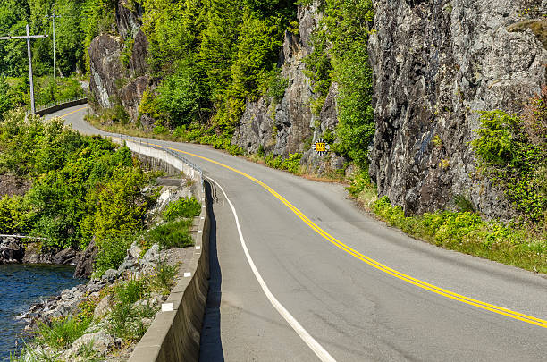 istock Dangerous Narrow Winding Road 525527131