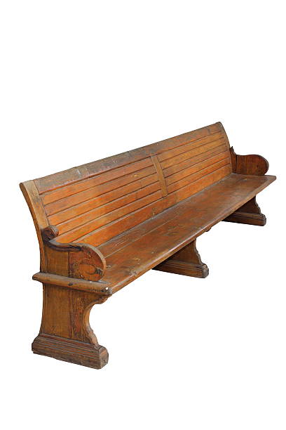 istock old beautiful wooden bench 525528709