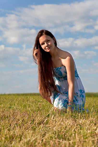 istock Summer portrait in the wind 525541859