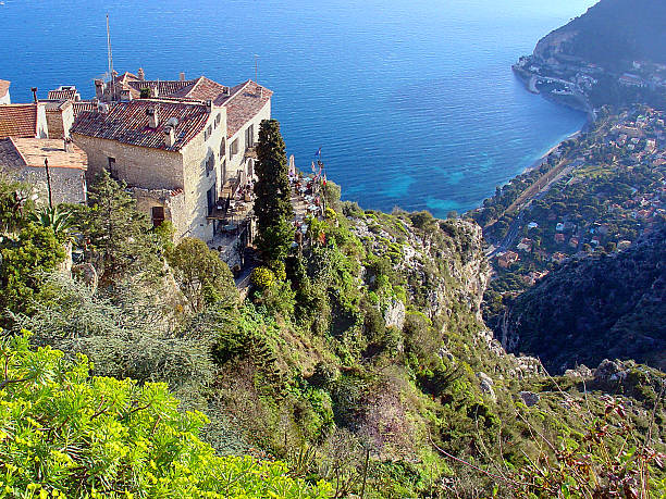 istock Wonderful view in Eze, French Riviera 525541909