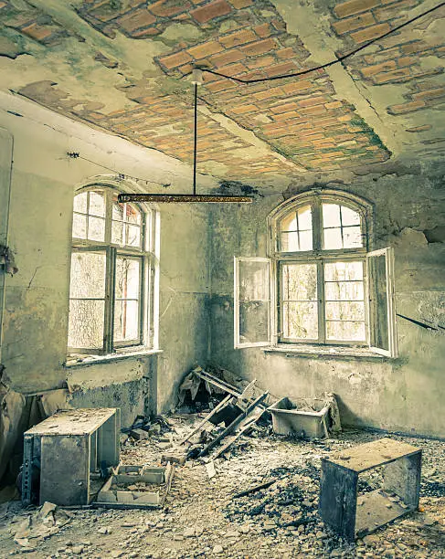 Photo of Abandoned Hospital in Beelitz Heilstaetten near Berlin in Germany