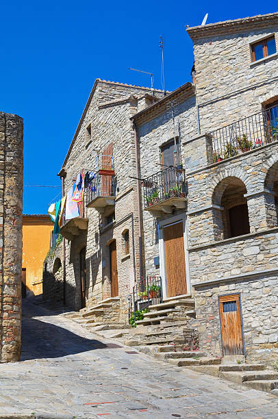 istock Alleyway. Guardia Perticara. Basilicata. Italy. 525558777