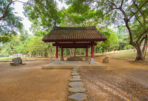 istock japanese garden in chiayi, Taiwan 525560651