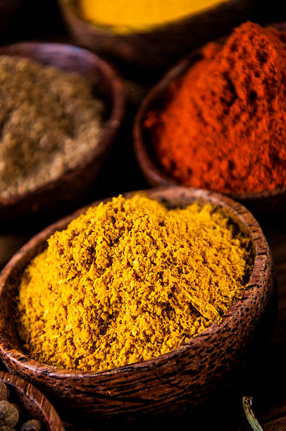 istock Traditional oriental them with spices 525561249