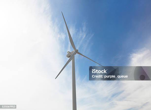 Wind Turbine Power Generation Stock Photo - Download Image Now - Blue, Climate, Development