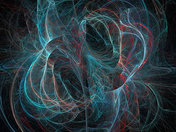 istock Digital Fractal on Black 525569625