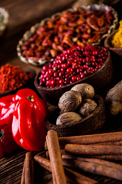 istock Oriental theme with seasoning 525573691
