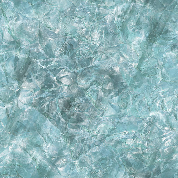 istock Seamless ice frozen water texture, abstract winter background 525574143